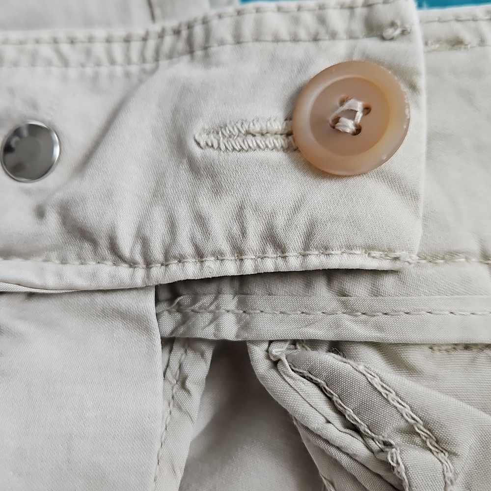 Brunello Cucinelli Women's Beige Tapered Straight Leg Pleated Pants 42 US 6 - Picture 7 of 15